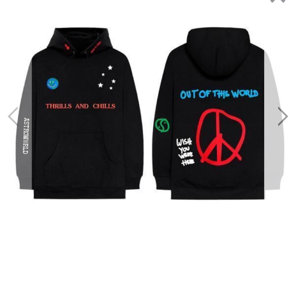 Limited edition Travis Scott world peace hoodie